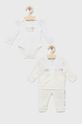 biały Guess dres bawełniany dziecięcy Dziecięcy