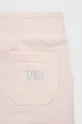 ροζ Παιδική βαμβακερή αθλητική φόρμα Guess