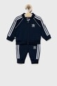 adidas Originals dres dziecięcy dzianina granatowy HK7486