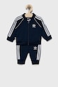 adidas Originals trening copii tricotaj bleumarin HK7486