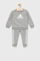 adidas trening copii imprimeu gri HM6613