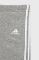 sivá Detská tepláková súprava adidas