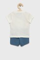 adidas Originals komplet dziecięcy HK9780 niebieski AW22