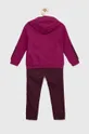 Diadora dres bawełniany dziecięcy fioletowy