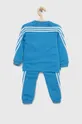 Дитячий спортивний костюм adidas блакитний