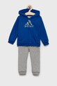 adidas dres dziecięcy dzianina granatowy HU1557