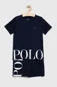granatowy Polo Ralph Lauren piżama dziecięca Dziecięcy