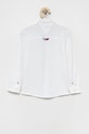 Tommy Hilfiger koszula dziecięca KB0KB07507.9BYY biały AW22