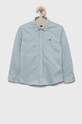Tommy Hilfiger koszula bawełniana dziecięca długi niebieski KB0KB07511.9BYY