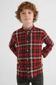 κόκκινο Παιδικό βαμβακερό πουκάμισο Mayoral Για αγόρια