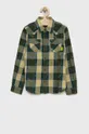 πράσινο Παιδικό βαμβακερό πουκάμισο Guess Για αγόρια