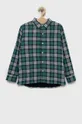 πράσινο Παιδικό βαμβακερό πουκάμισο GAP Για αγόρια