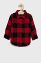 κόκκινο Παιδικό βαμβακερό πουκάμισο GAP Για αγόρια