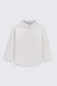 белый Хлопковая рубашка для младенцев Coccodrillo Для мальчиков