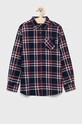 Birba&Trybeyond camasa de bumbac pentru copii lung bleumarin 999.50496.00.4A.8A