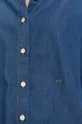 Bavlnená košeľa Armani Exchange tmavomodrá