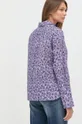 vijolična Bombažna srajca MAX&Co.