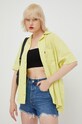Levi's koszula lniana zielony A3355.0009