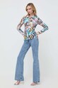 Guess koszula SHIRRED W2BP43.KBEM0 multicolor AW23