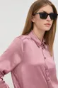 ροζ Μεταξωτό πουκάμισο Marella