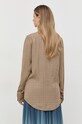 Victoria Beckham koszula beżowy 1322WSH003853A