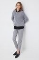 Sisley koszula 5S6CLQ01W.100 czarny AW22