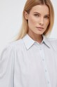 Košile Sisley 5S6CLQ01W.090 šedá