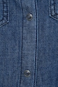 Sisley koszula jeansowa 5FV6LQ028.902 granatowy