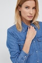 Sisley koszula niebieski 5FV6LQ028.901