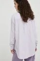 fioletowy Wrangler koszula bawełniana