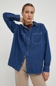 Lee koszula jeansowa L46TCLKS granatowy AW22