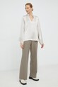 Блузка By Malene Birger Lomaria Q70365009 бежевий AW22