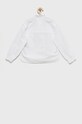 Tommy Hilfiger koszula bawełniana dziecięca KG0KG06933.9BYY biały AW22