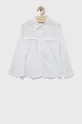 λευκό Παιδικό πουκάμισο United Colors of Benetton Για κορίτσια