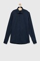 Πουκάμισο Calvin Klein slim σκούρο μπλε K10K108229.9BYY