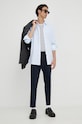 Tiger Of Sweden camasa din bumbac T69780004 albastru AW22