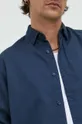 Βαμβακερό πουκάμισο Premium by Jack&Jones Dallas σκούρο μπλε