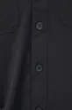 Armani Exchange koszula z domieszką wełny czarny