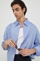 Drykorn camicia in cotone 47299.124097 blu