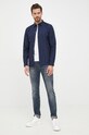 Odzież PS Paul Smith koszula bawełniana M2R.612P.J21175 granatowy