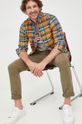 vícebarevná Bavlněné tričko Polo Ralph Lauren Pánský