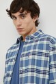 Levi's koszula bawełniana niebieski 85748.0128