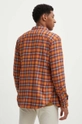 orange Columbia shirt Cornell Woods Flannel LS