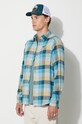 Columbia shirt Cornell Woods Flannel LS turquoise 1617951