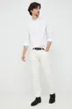 Bavlnená košeľa Pepe Jeans biela