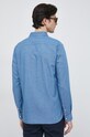 Odzież BOSS koszula bawełniana 50477840 niebieski