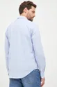 μπλε Βαμβακερό πουκάμισο Trussardi