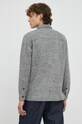 Bruuns Bazaar koszula wełniana Wool Reeves szary BBM1467