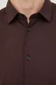 Βαμβακερό πουκάμισο Sisley μπορντό