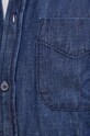 Sisley koszula jeansowa 5FV6SQ017.902 granatowy AW24